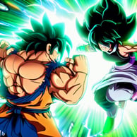 Broly vs Videl