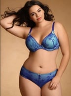 A young woman with full of lust
