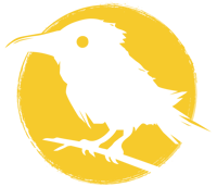 Exterior of Storm Crow Manor, a Victorian styled manor with red brick, black roof, and nerdy stained glass windows.