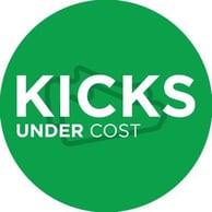 Kicks Under Cost Logo