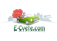 Logo E-cvete.com flower delivery to Bulgaria