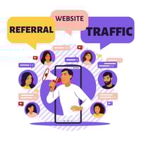Unique Referral Tarffic