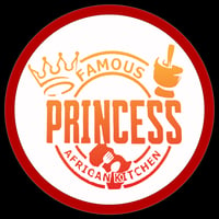 A famous princess african kitchen logo