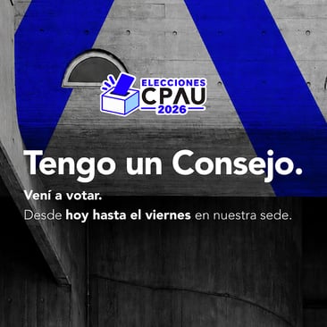 Vení a votar, desde hoy hasta el viernes