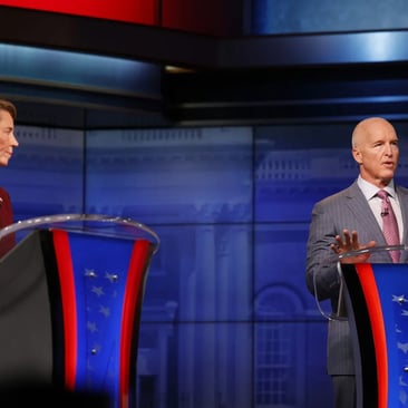 Maura Healey, Mike Minogue Clash Over State Police Scandal, Energy Costs, Abortion In Final Debate