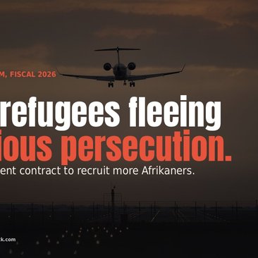 Zero Refugees, One Contract, hero graphic