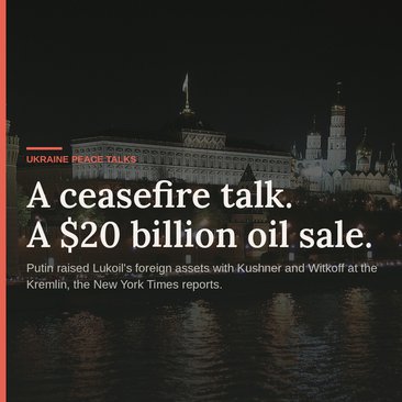 A Peace Talk With an Oil Deal Inside, Dekleptocracy