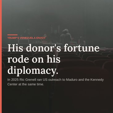 The Envoy's Donor, Dekleptocracy. Cover graphic