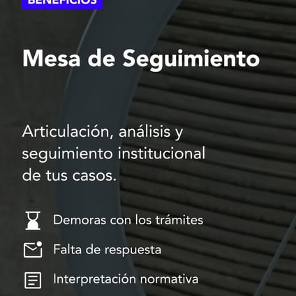 Mesa de Seguimiento