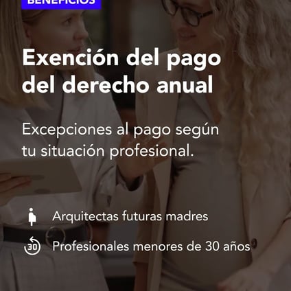Exención del pago de derecho anual