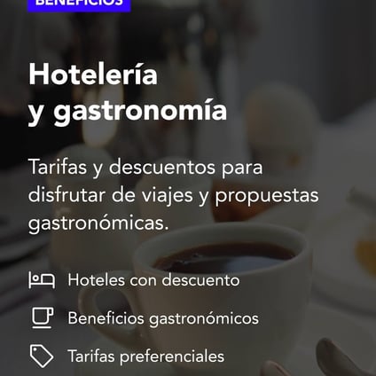 Hotelería y gastronomí