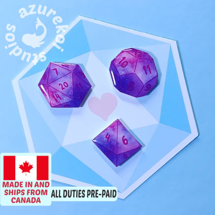 RPG dice set