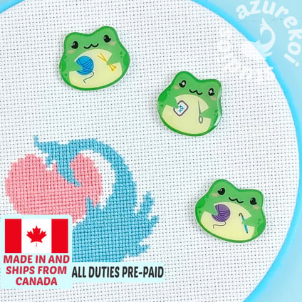 Crafty Frogs Needle Minders