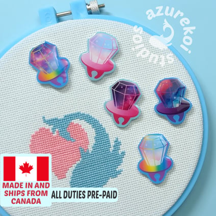 Candy Ring Needle Minders