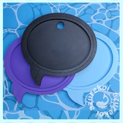 large round chat embroidery hoop