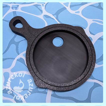 frying pan embroidery hoop