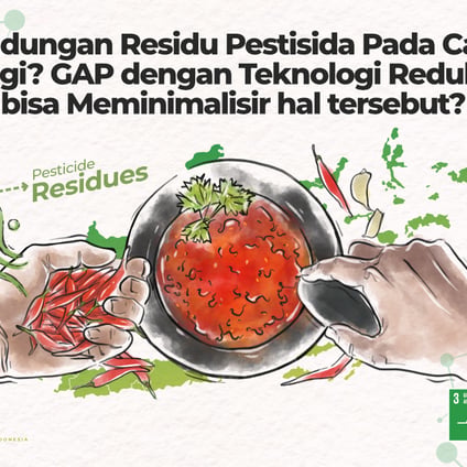 Kandungan Residu Pestisida Pada Cabai Tinggi? GAP dengan Teknologi Reduktan bisa Meminimalisir hal tersebut?