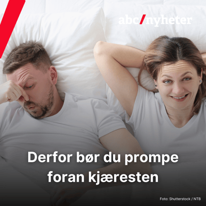 Prompe foran kjæresten