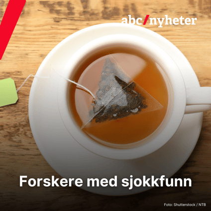 Sjokkfunn i te