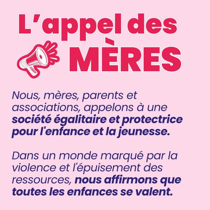 post pour la fete des meres france avec la fondation des femmes.