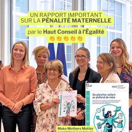 Rapport - Du plancher collant au plafond de mère  Quels leviers pour mettre fin à la pénalité maternelle et construire une réelle égalité socio‑économique entre les femmes et les hommes ?