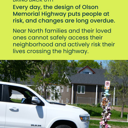 Action Alert: Contact decision-makers to implement safety improvements for Olson Memorial Highway now